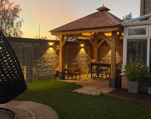 Gazebo At Night- click for photo gallery